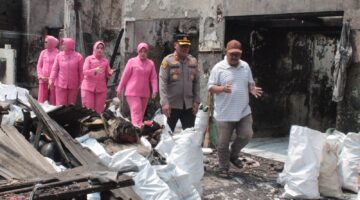 Bhayangkari Peduli Sesama, Hadirkan Dukungan bagi Warga Terdampak Kebakaran