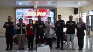Sambut Hari Jadi Humas Polri ke-75, Humas Polres Karo Gelar Donor Darah, 17 Kantong Darah Berhasil Dikumpulkan