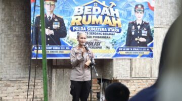 Wujud Nyata “Polisi Bersama Masyarakat”, Polres Sergai Lakukan Bedah Rumah Seorang Bilal Mayat di Perbaungan