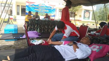 Donor Darah Dalam Rangka Menyambut Hut Korps Brimob Polri Ke-81